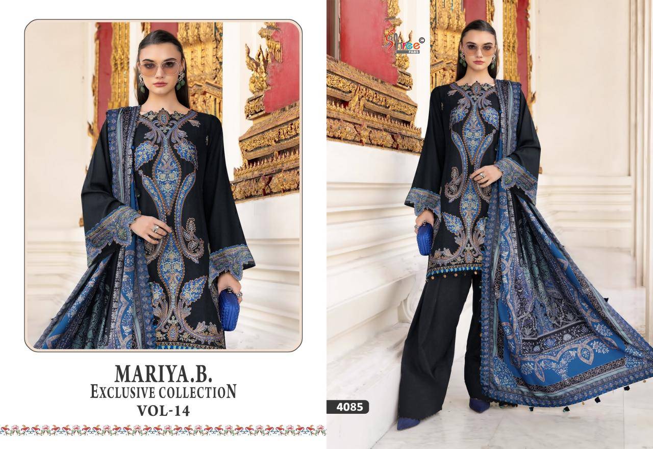 Shree fabs maria b exclusive collection vol-14 Party wear salwar kameez wholesale
