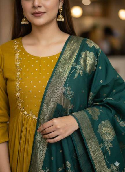 Sahilprints 3pcs Ladies kurtis wholesale in ahmedabad