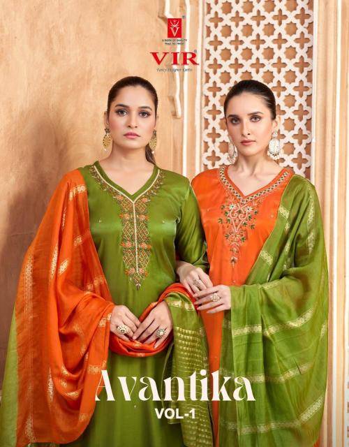 Vir avantika vol 1 Bulk kurtis manufacturers in ahmedabad