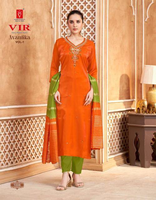 Vir avantika vol 1 Bulk kurtis manufacturers in ahmedabad