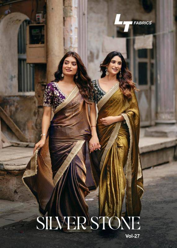 Kashvi silver stone vol 27 Designer sarees in Kolkata