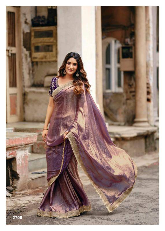 Kashvi silver stone vol 27 Designer sarees in Kolkata