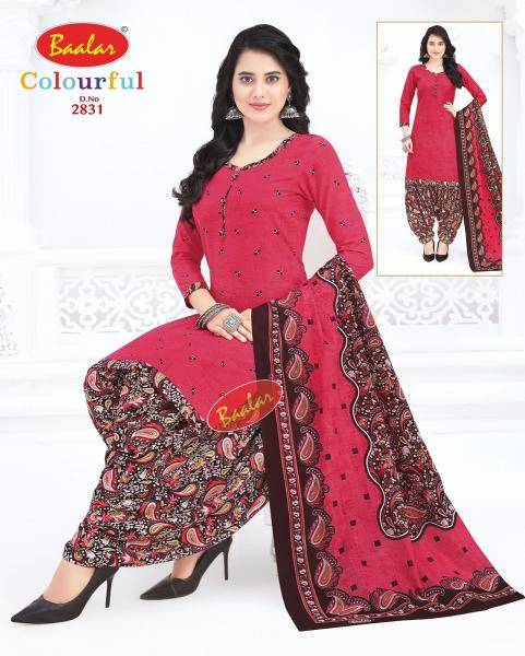 Baalar colourful vol-28 Fancy dress materials wholesalers in Hydrabad