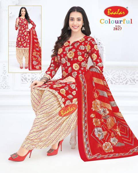 Baalar colourful vol-28 Fancy dress materials wholesalers in Hydrabad