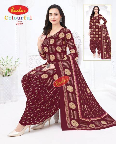 Baalar colourful vol-28 Fancy dress materials wholesalers in Hydrabad