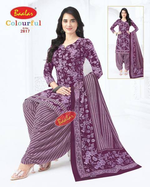 Baalar colourful vol-28 Fancy dress materials wholesalers in Hydrabad