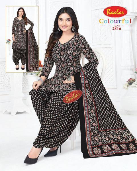 Baalar colourful vol-28 Fancy dress materials wholesalers in Hydrabad