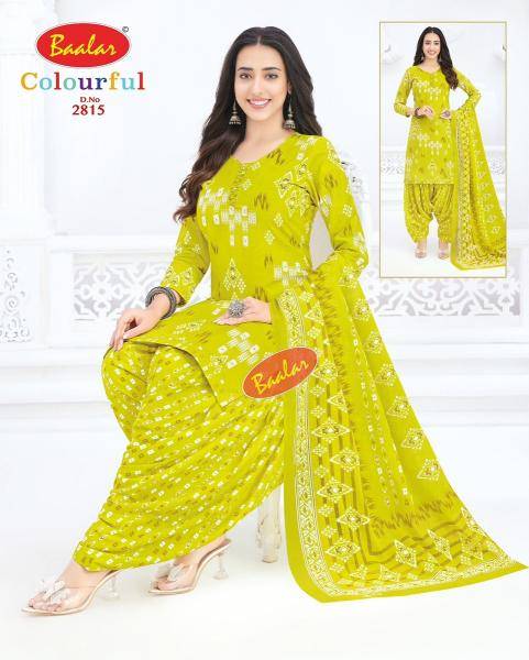 Baalar colourful vol-28 Fancy dress materials wholesalers in Hydrabad