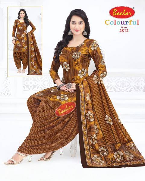 Baalar colourful vol-28 Fancy dress materials wholesalers in Hydrabad