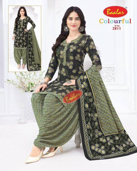 Baalar colourful vol-28 Fancy dress materials wholesalers in Hydrabad