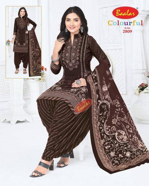 Baalar colourful vol-28 Fancy dress materials wholesalers in Hydrabad