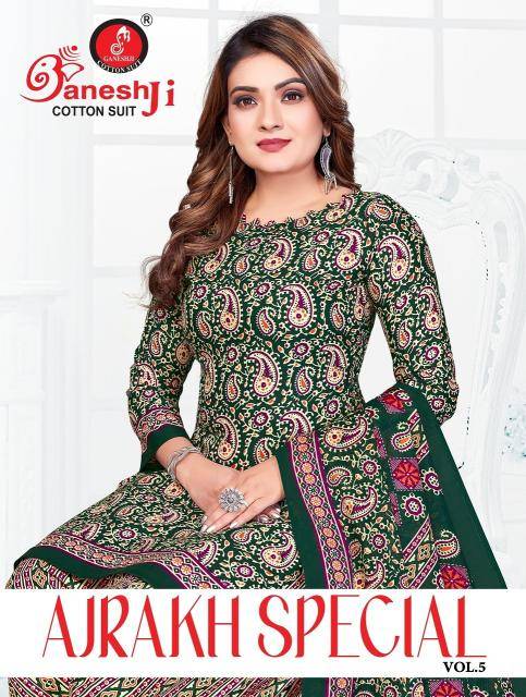 Ganeshji ajrakh special vol-5 Wholesale dress suppliers in Hyderabad