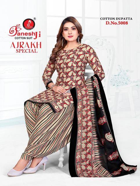 Ganeshji ajrakh special vol-5 Wholesale dress suppliers in Hyderabad