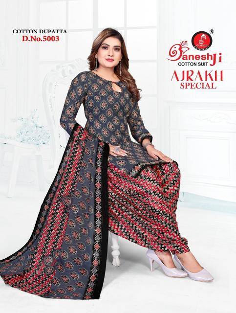 Ganeshji ajrakh special vol-5 Wholesale dress suppliers in Hyderabad