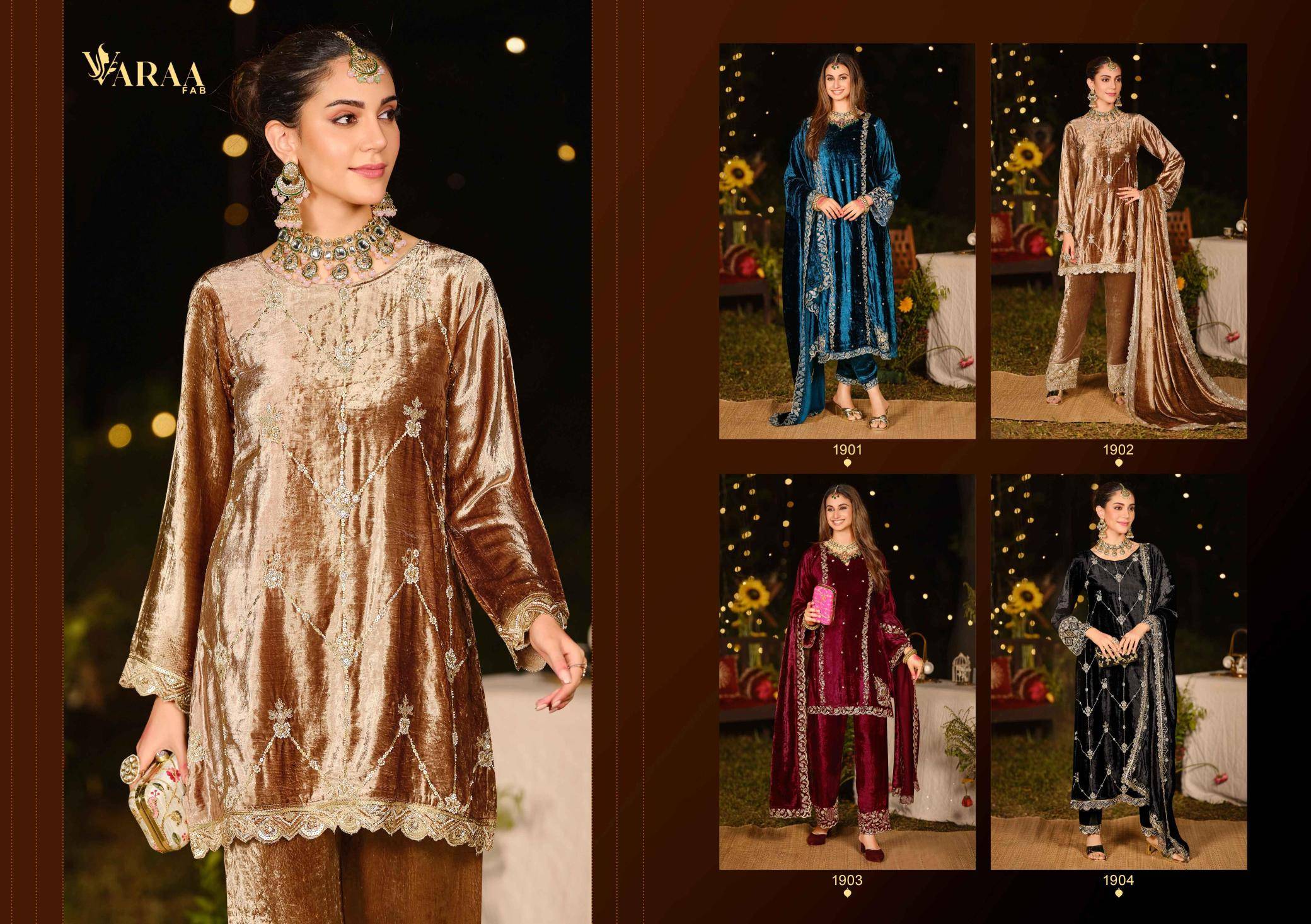 Varaa fab gulbano-2 Salwar Kameez manufacturers in Delhi