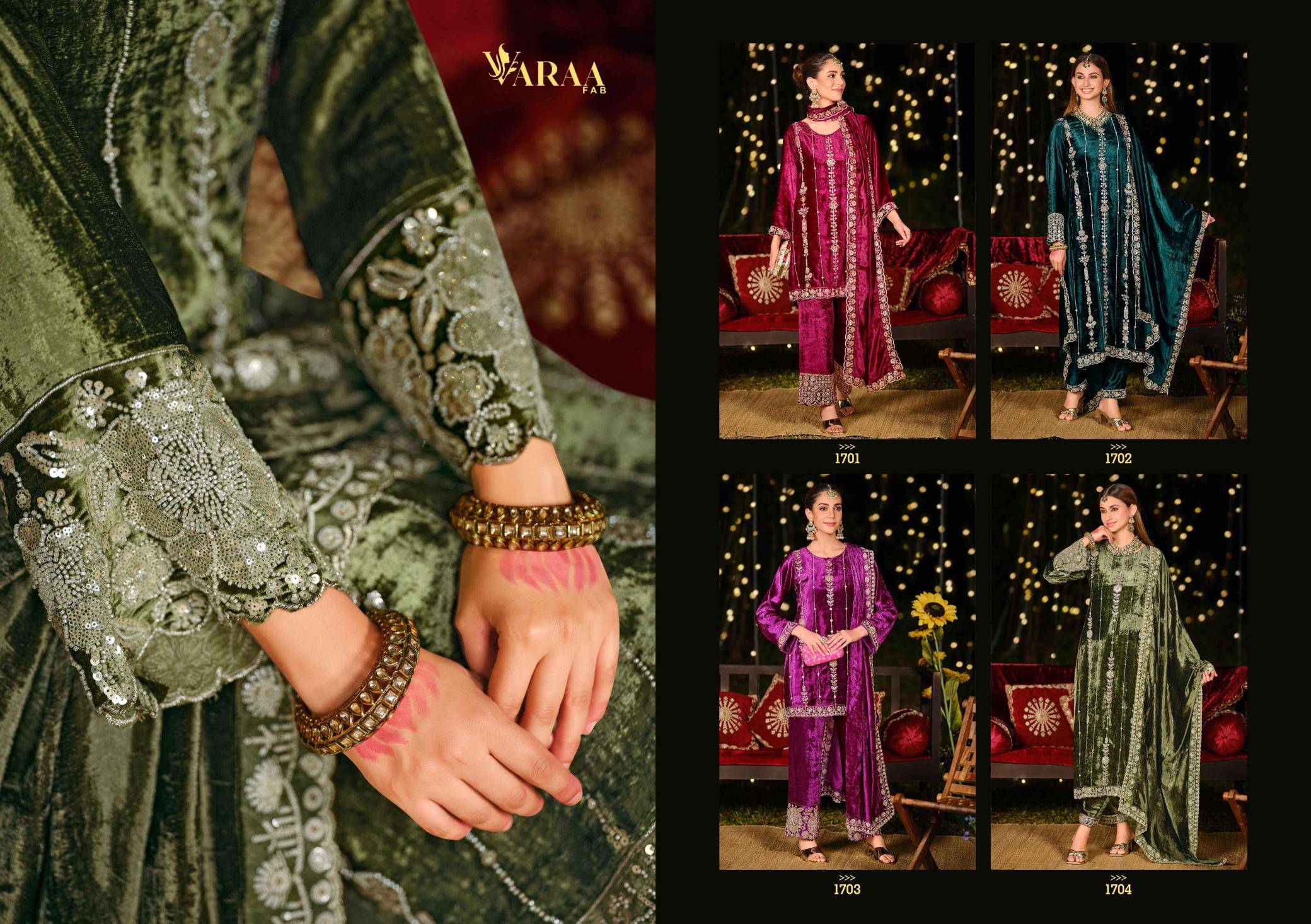 Varaa fab gulbano-1 Salwar suits suppliers in Delhi