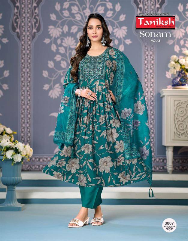 Taniksh sonam vol 3 Kurtis wholesalers in Delhi