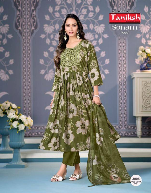 Taniksh sonam vol 3 Kurtis wholesalers in Delhi