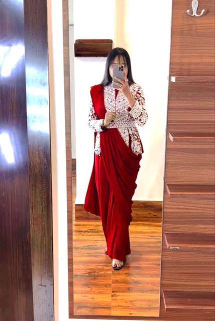 Tulsi HB-94 ready to wear Saree suppliers in Mumbai