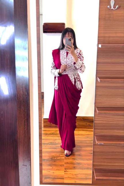 Tulsi HB-94 ready to wear Saree suppliers in Mumbai