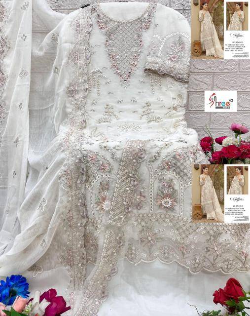 Shree fabs d.no SF-5549 chiffons Surat Salwar Kameez Online