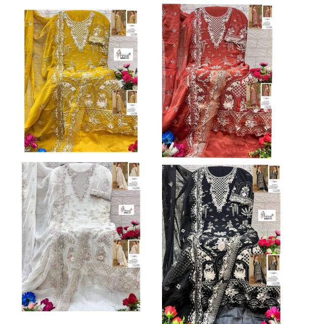 Shree fabs d.no SF-5549 chiffons Surat Salwar Kameez Online