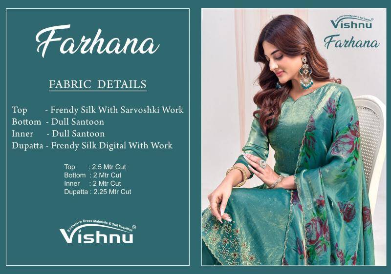 Vishnu farhana Surat dress materials wholesale market