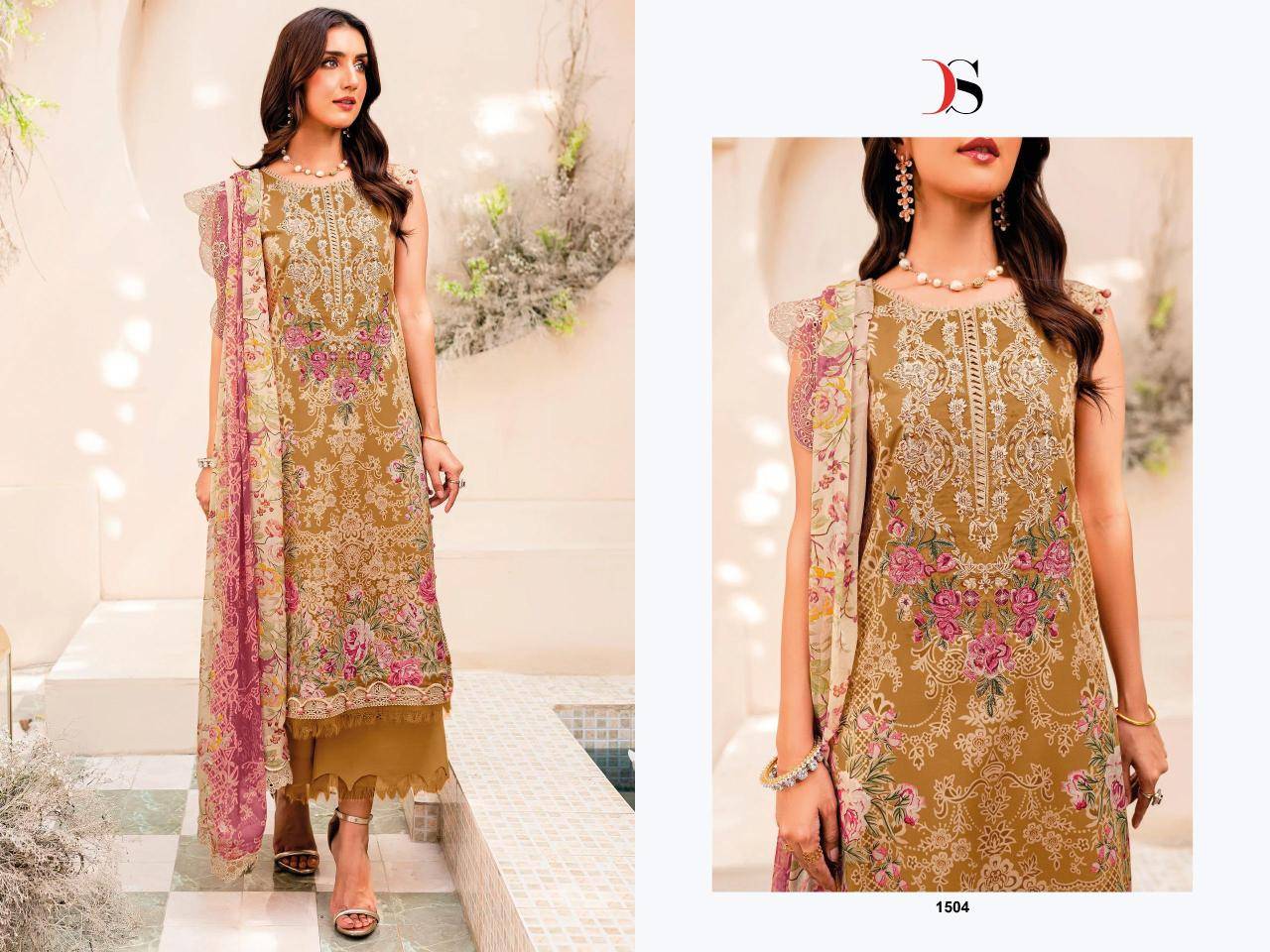 Deepsy jade needle wonder 25-4 Wholesale Salwar Kameez suppliers in Mumbai