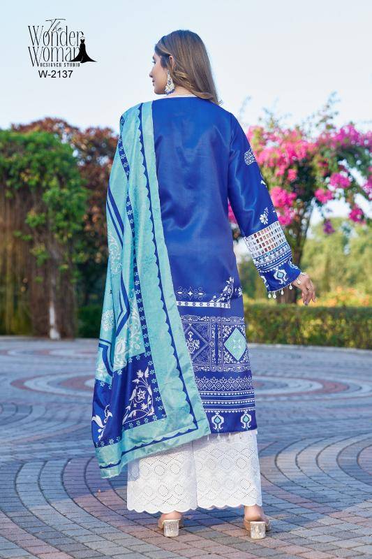 The wonder woman W-2137 Salwar Kameez wholesale market in Mumbai