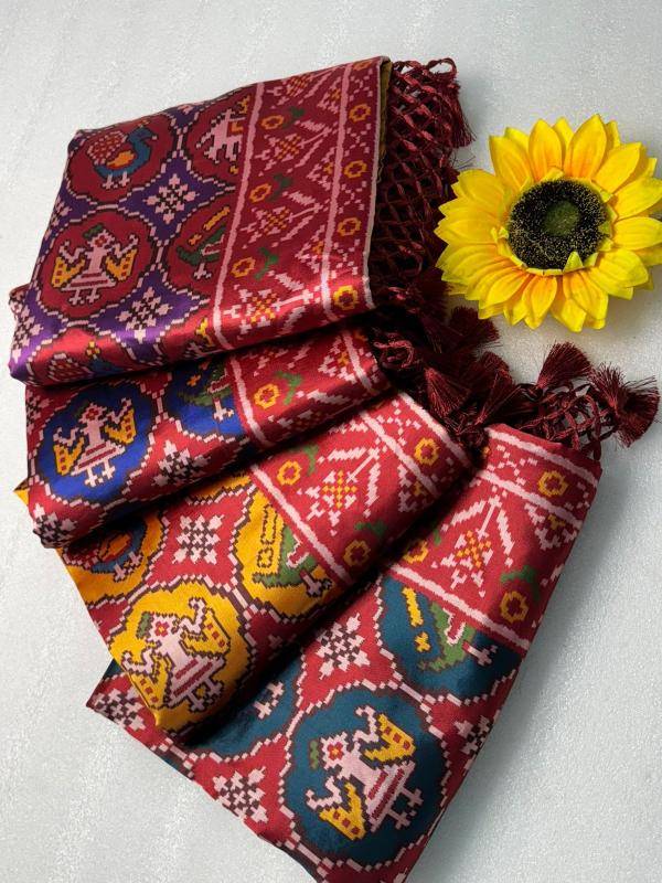 Bhagya laxmi bandhani patola Wholesale saree dealers in Kolkata