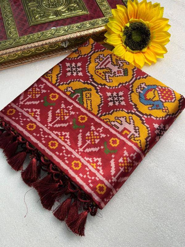 Bhagya laxmi bandhani patola Wholesale saree dealers in Kolkata