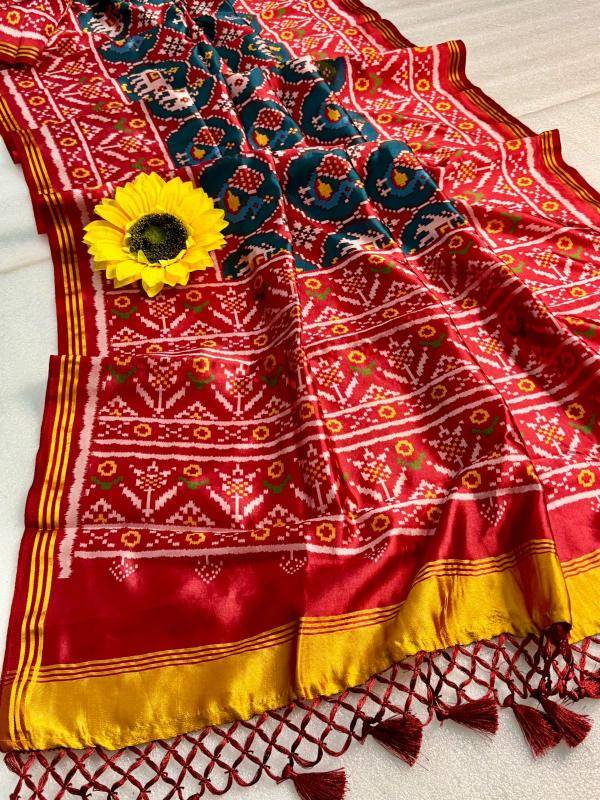 Bhagya laxmi bandhani patola Wholesale saree dealers in Kolkata