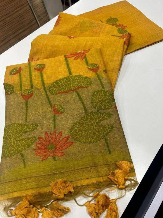Akshara muga cotton Bulk saree suppliers in Mumbai