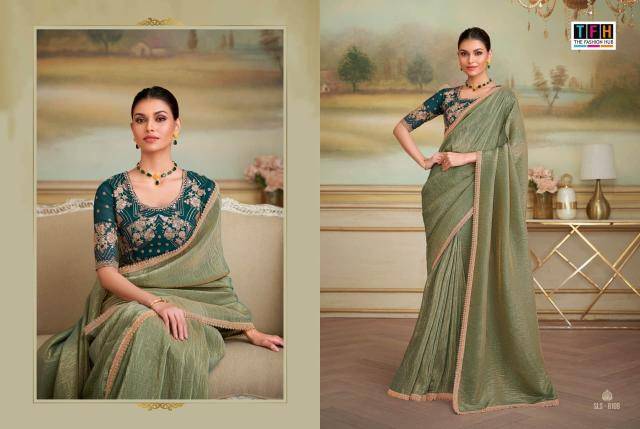 Tfh salsa style vol 5 Designer saree wholesale in Mumbai