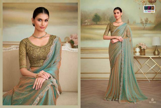 Tfh salsa style vol 5 Designer saree wholesale in Mumbai