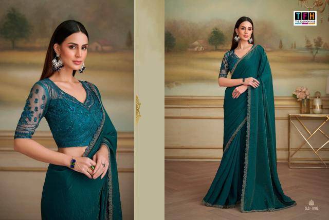 Tfh salsa style vol 5 Designer saree wholesale in Mumbai