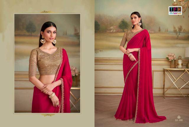 Tfh salsa style vol 5 Designer saree wholesale in Mumbai
