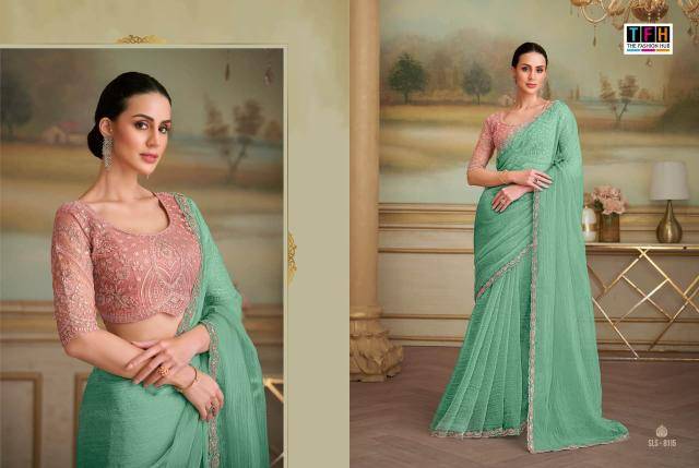 Tfh salsa style vol 5 Designer saree wholesale in Mumbai