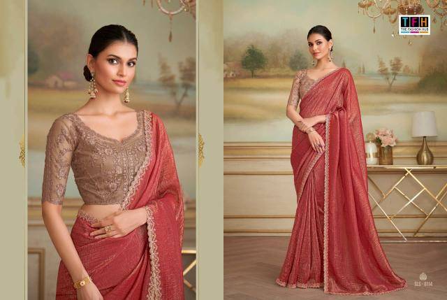 Tfh salsa style vol 5 Designer saree wholesale in Mumbai