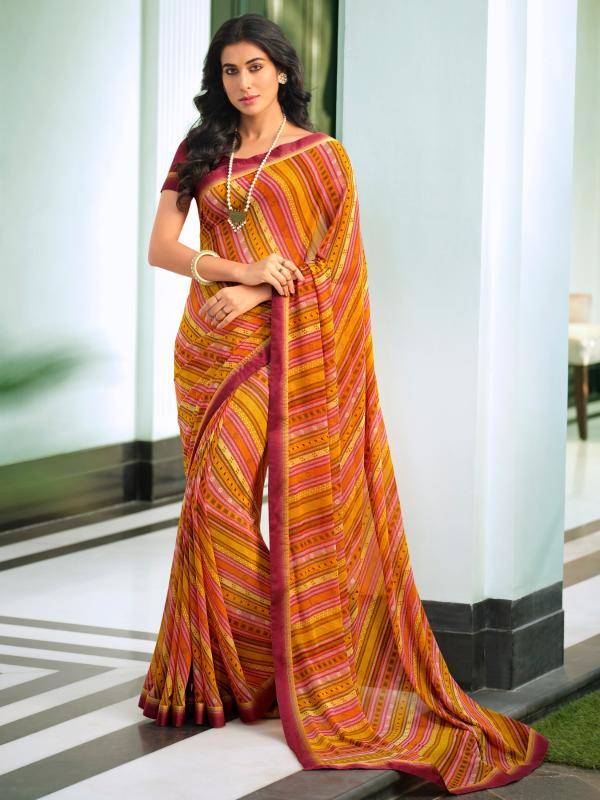 GC printed Wholesale sarees online