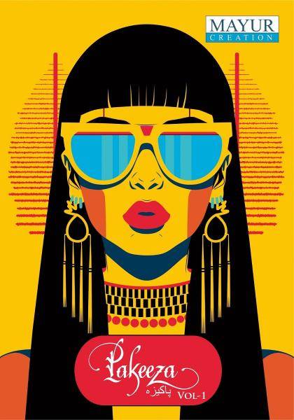 Mayur pakeeza vol-1 Wholesale dress materials for boutique