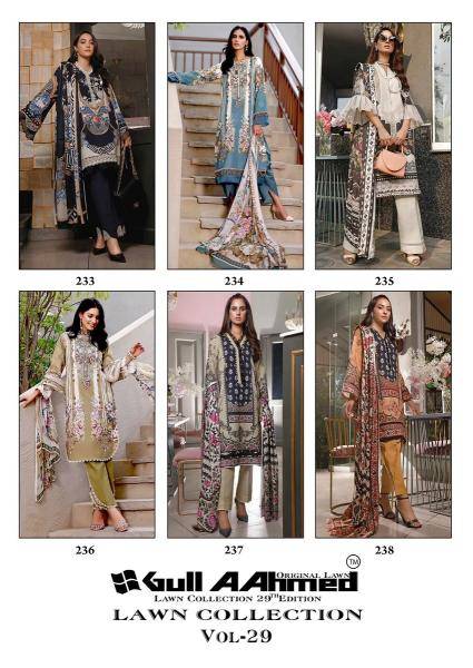 Gullahmed lawn collection vol-29 Wholesale Pakistani Salwar Kameez