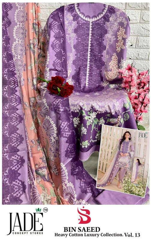 Jade Bin saeed vol-13 Wholesale Pakistani suits suppliers
