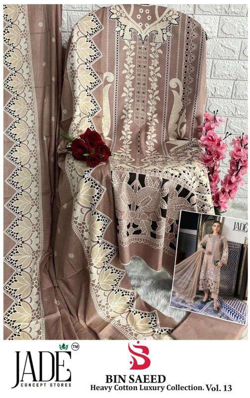 Jade Bin saeed vol-13 Wholesale Pakistani suits suppliers