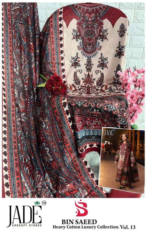 Jade Bin saeed vol-13 Wholesale Pakistani suits suppliers