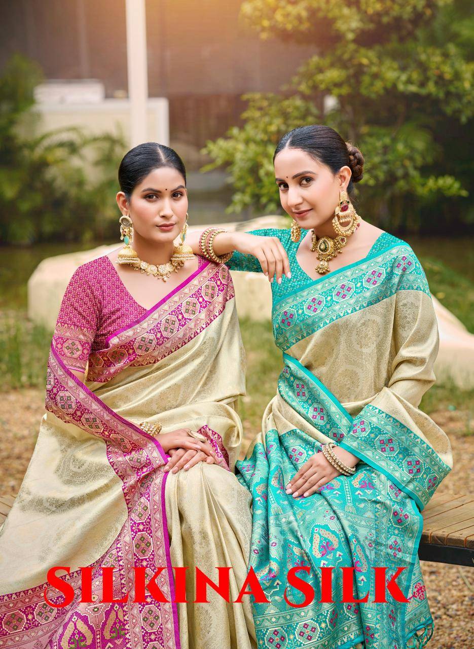 Bunawat silkina Wholesale saree manufacturers in Surat
