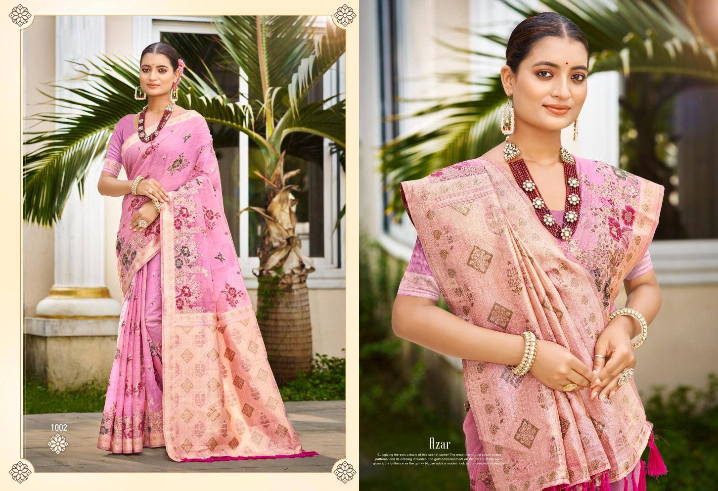 Bunawat - Gulabi Surat saree wholesale suppliers