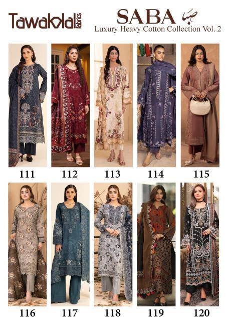 Tawakkal saba vol-2 Dress material manufacturers in india