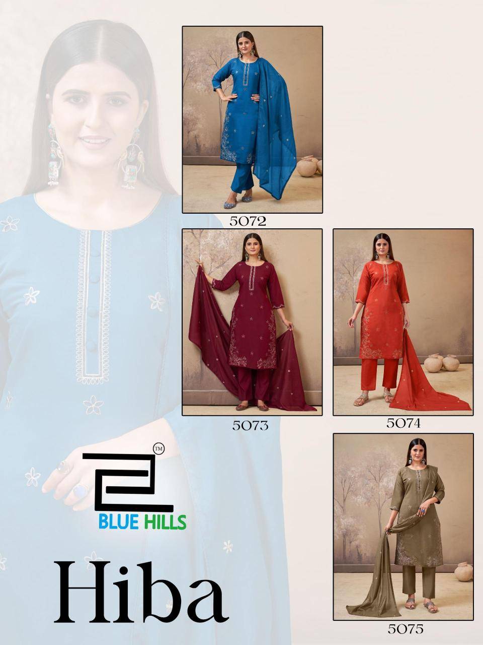 Blue hills hiba Wholesale Kurti manufacturers