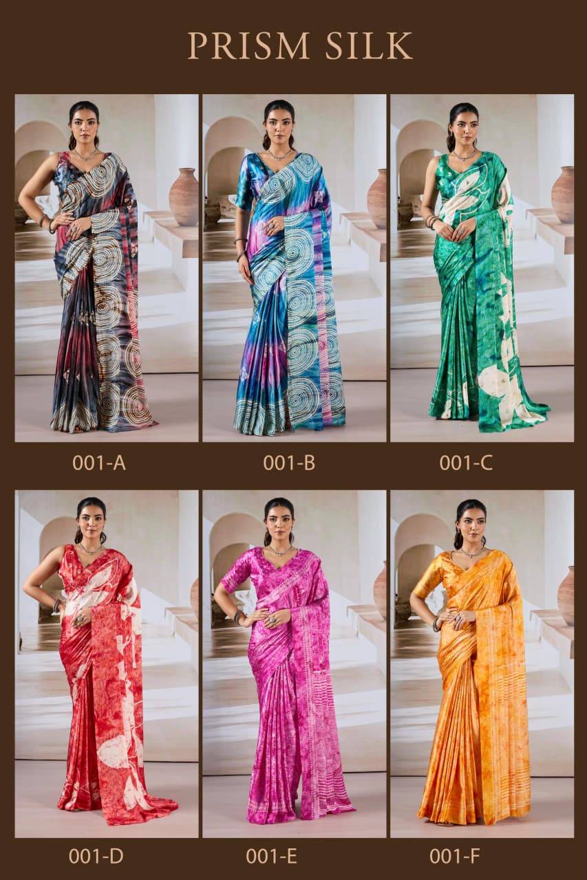Prism Silk 001 A To F Best place to buy wholesale sarees
